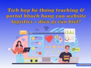 Portal khách hàng tracking website logistics