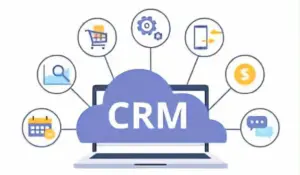 Minh họa CRM kết nối các hoạt động bán hàng, liên hệ và lịch làm việc
