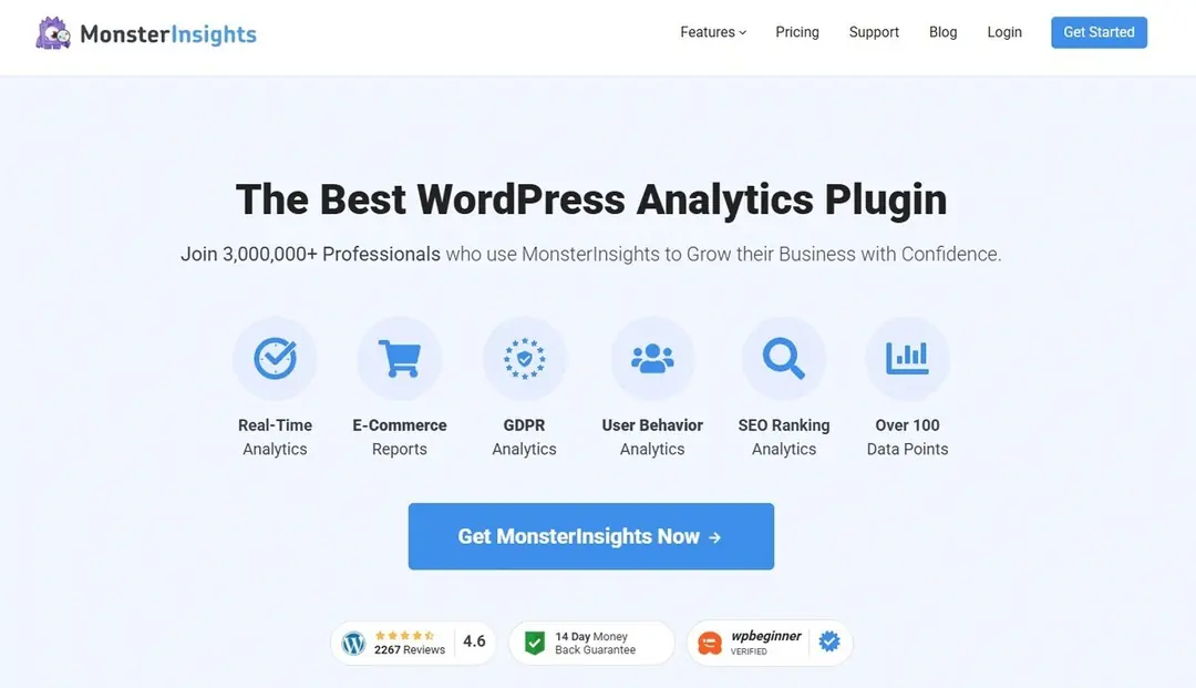 MonsterInsights – Plugin Theo Dõi Traffic Dành Riêng Cho WordPress