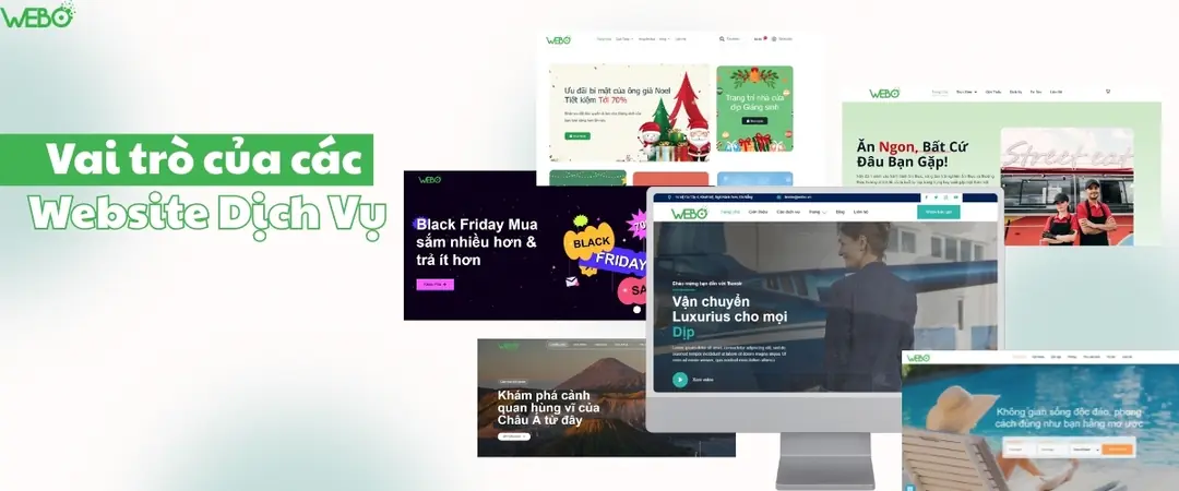 Vai trò của các Website Dịch Vụ